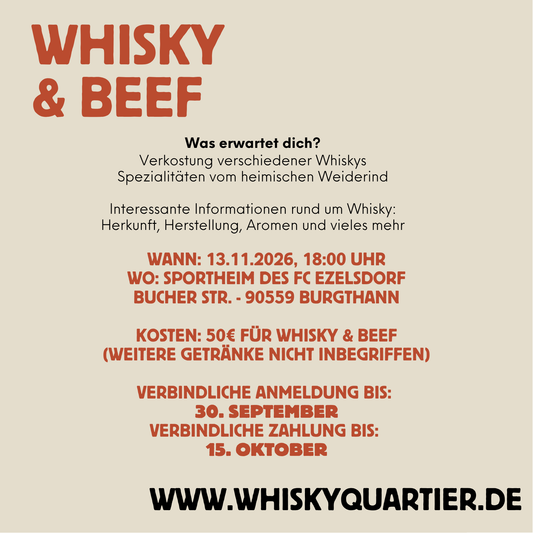 Whiskytasting in Ezelsdorf - 13.11.2026