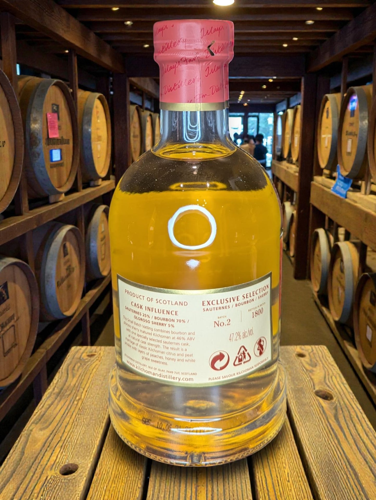 Kilchoman Small Batch No. 2 Single Malt Whisky Flasche 0,7L