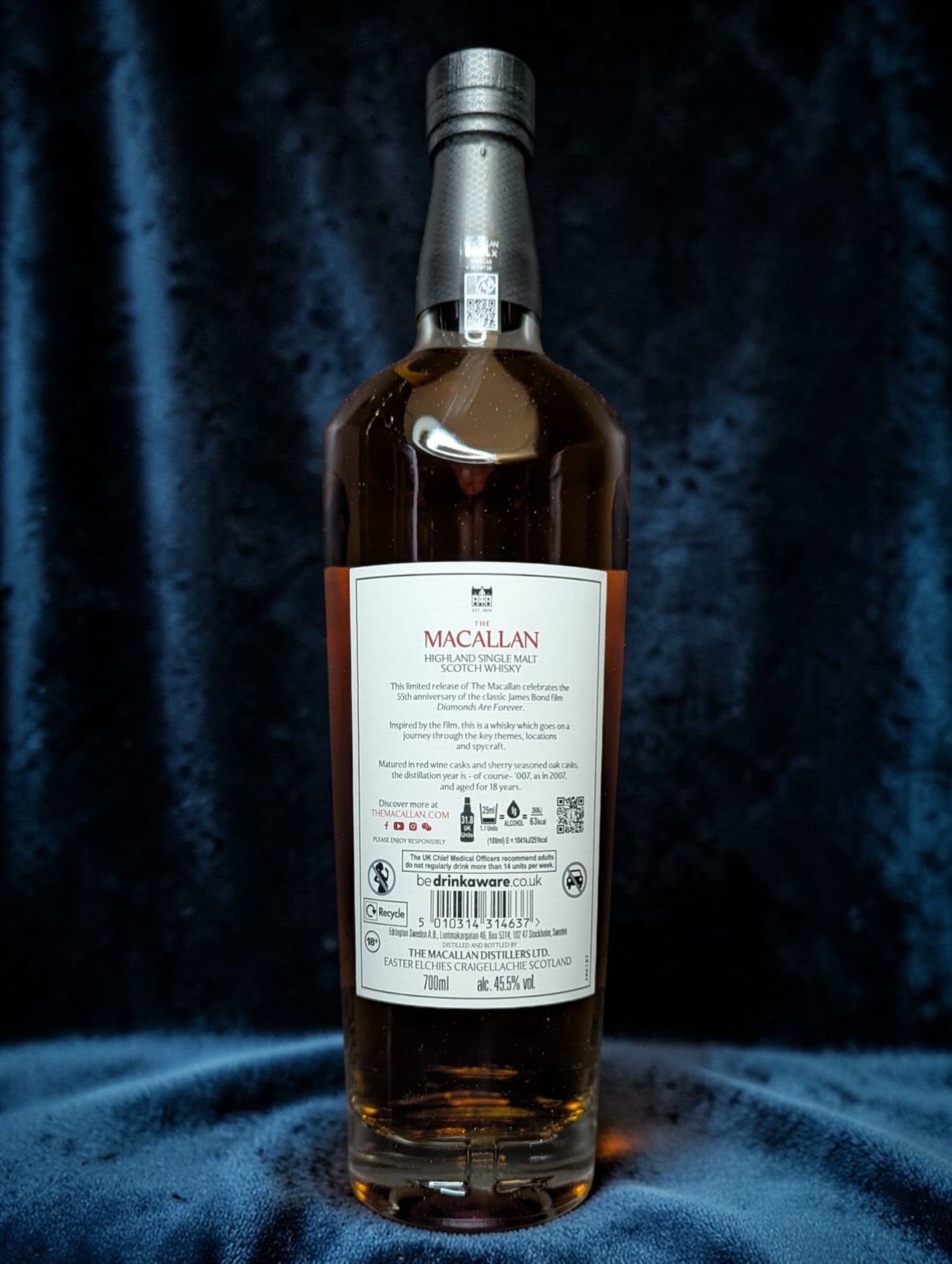 Macallan - Diamonds Are Forever - 55th Anniversary Release - Speyside - 0.7L