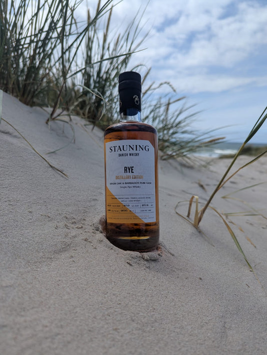 Stauning Rye - Single rye whisky am strand