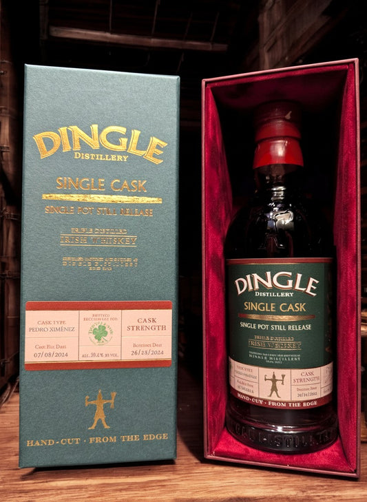 Whiskyquartier Dingle Single Cask The Village 2025, 10 Jahre, Pedro Ximenez Fass, limitierte Edition 218/293