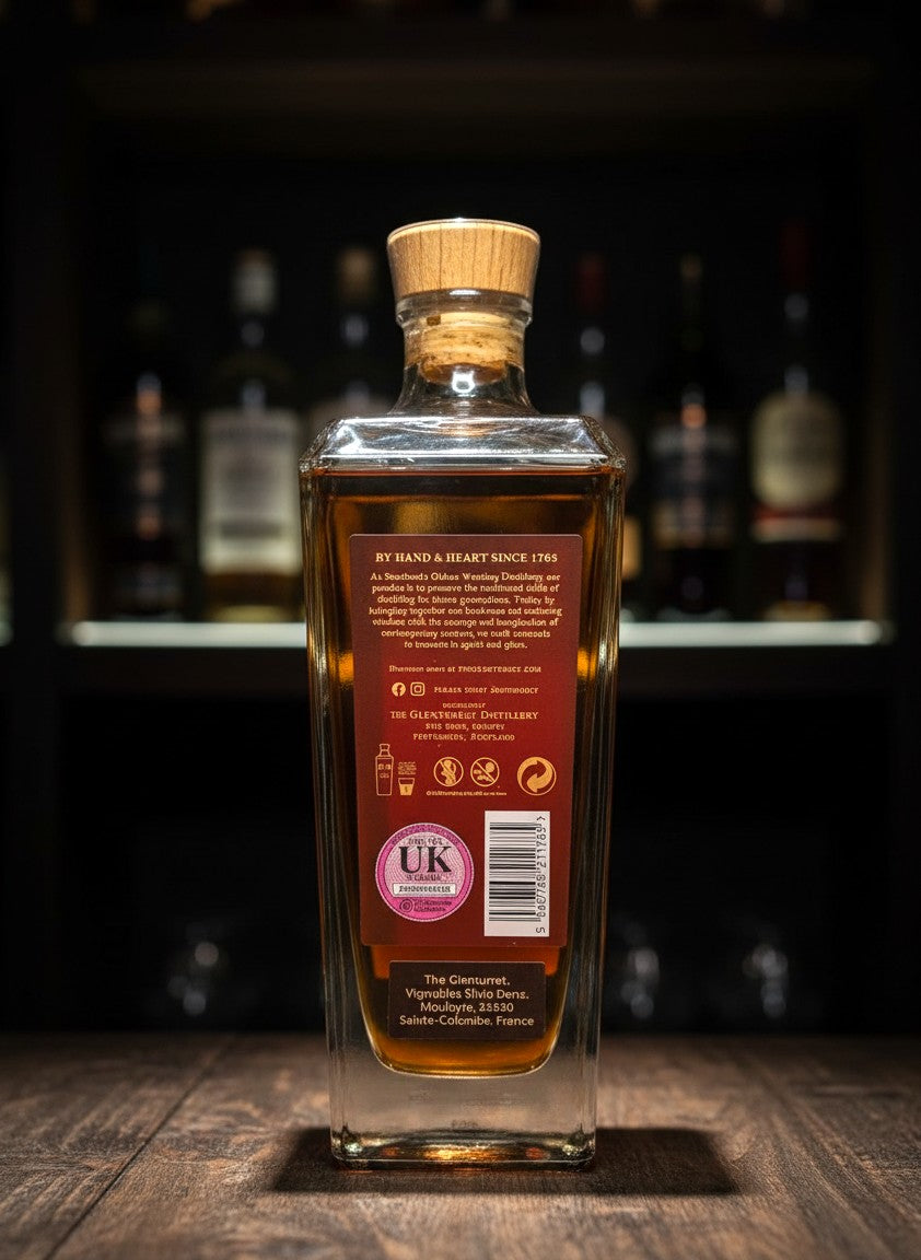 Whiskyquartier Glenturret 14 Jahre Peat Smoked 2024 0,7L, getorfter Single Malt aus den Highlands mit rauchigen Aromen.