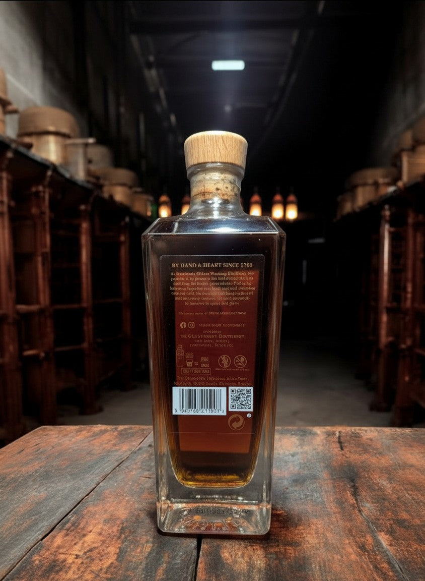 Glenturret 15 Years 2025 Highland Single Malt Scotch Whisky 0.7L in Glasflasche mit Holzkorken