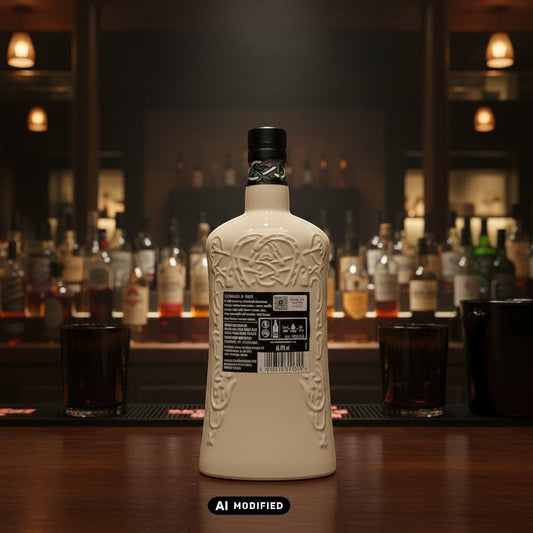 Highland Park 15 Jahre Viking Heart Single Malt Scotch Whisky in weißer Keramikflasche mit Wikinger-Motiv, 0,7L