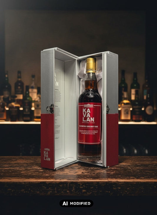 Kavalan Sherry Oak Single Malt Whisky in Geschenkbox, 0,7L, 46% Vol. – Taiwan
