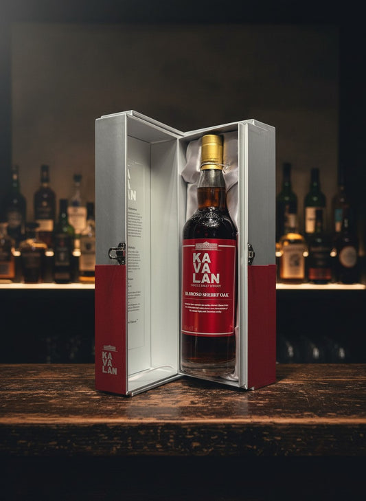 Kavalan Sherry Oak Single Malt Whisky in Geschenkbox, 0,7L, 46% Vol. – Taiwan