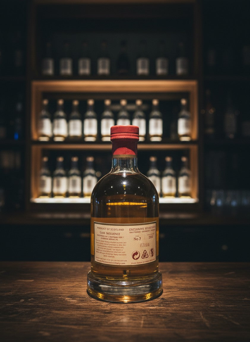 Whiskyquartier Kilchoman Small Batch No. 2 Islay Single Malt 0.7L, Fassstärke, Bourbon, Sherry & Madeira Casks, leuchtendes Gold