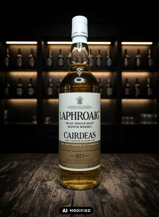 Whiskyquartier Laphroaig Càirdeas 2017 Feis Ile Edition, ein Single Malt Scotch Whisky in Fassstärke aus Quarter Casks.