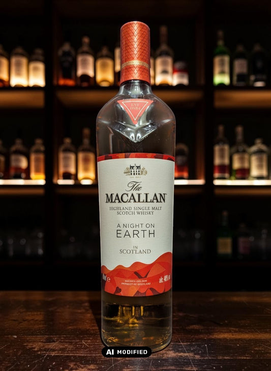 Macallan A Night on Earth in Scotland 2021 Single Malt Scotch Whisky, 0,7L, 40% Vol., mit Erica Dorn Illustrationen
