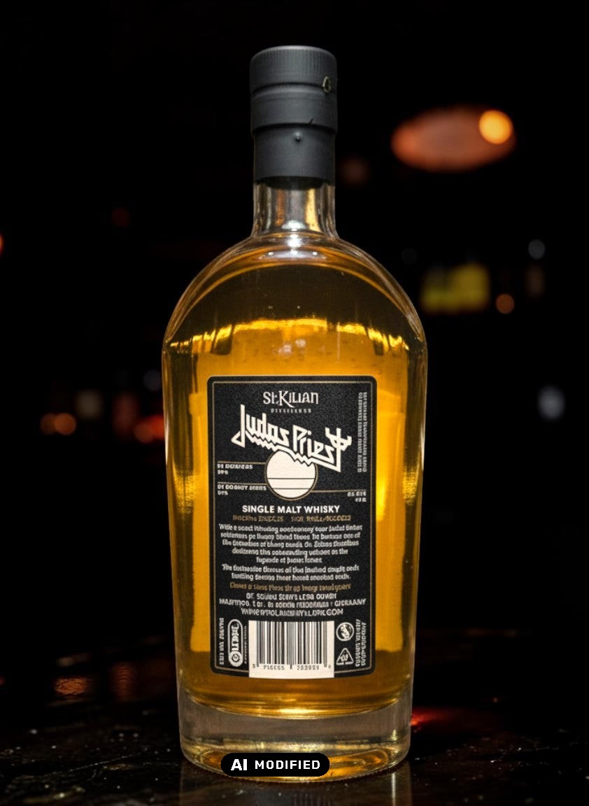 Whisky Quartier St. Kilian Judas Priest 50 Heavy Metal Years Single Malt Whisky in Amarone-Weinfässern gereift, 0,7L