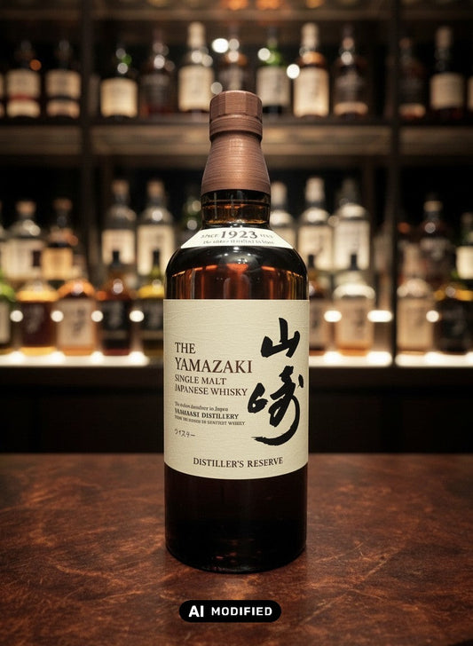 Whiskyquartier: Suntory Yamazaki Distiller's Reserve Single Malt Japanese Whisky in 0.7L Flasche, mit Noten von roten Beeren, Vanille und Eiche.