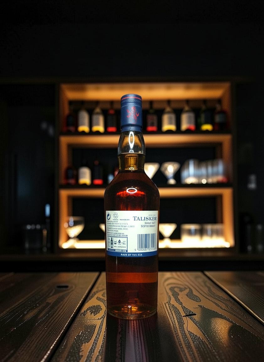 Whiskyquartier Talisker Distillers Edition 2022 Single Malt Scotch Whisky, 0.7L, bernsteinfarben, mit Sherry-Finish