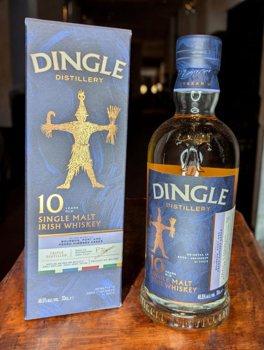 Dingle - 10 y.o. - Single Malt Irish Whiskey - Bourbon, Port & PX Sherry Cask - 0,7L