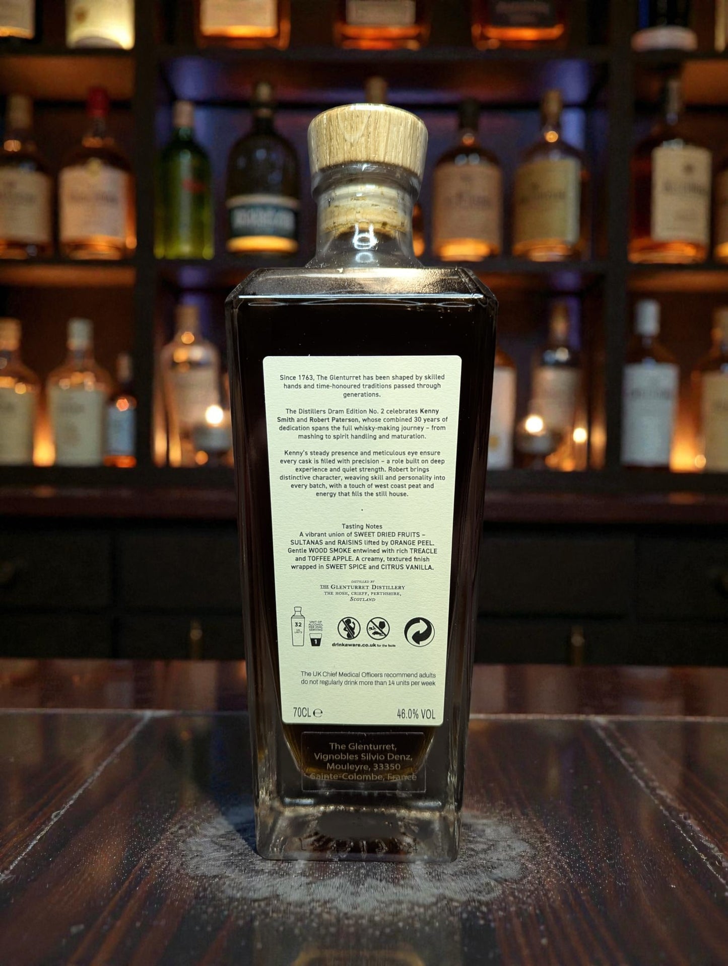 Glenturret Distillers Dram Release No. 2 Highland Single Malt Whisky 0.7L Flasche
