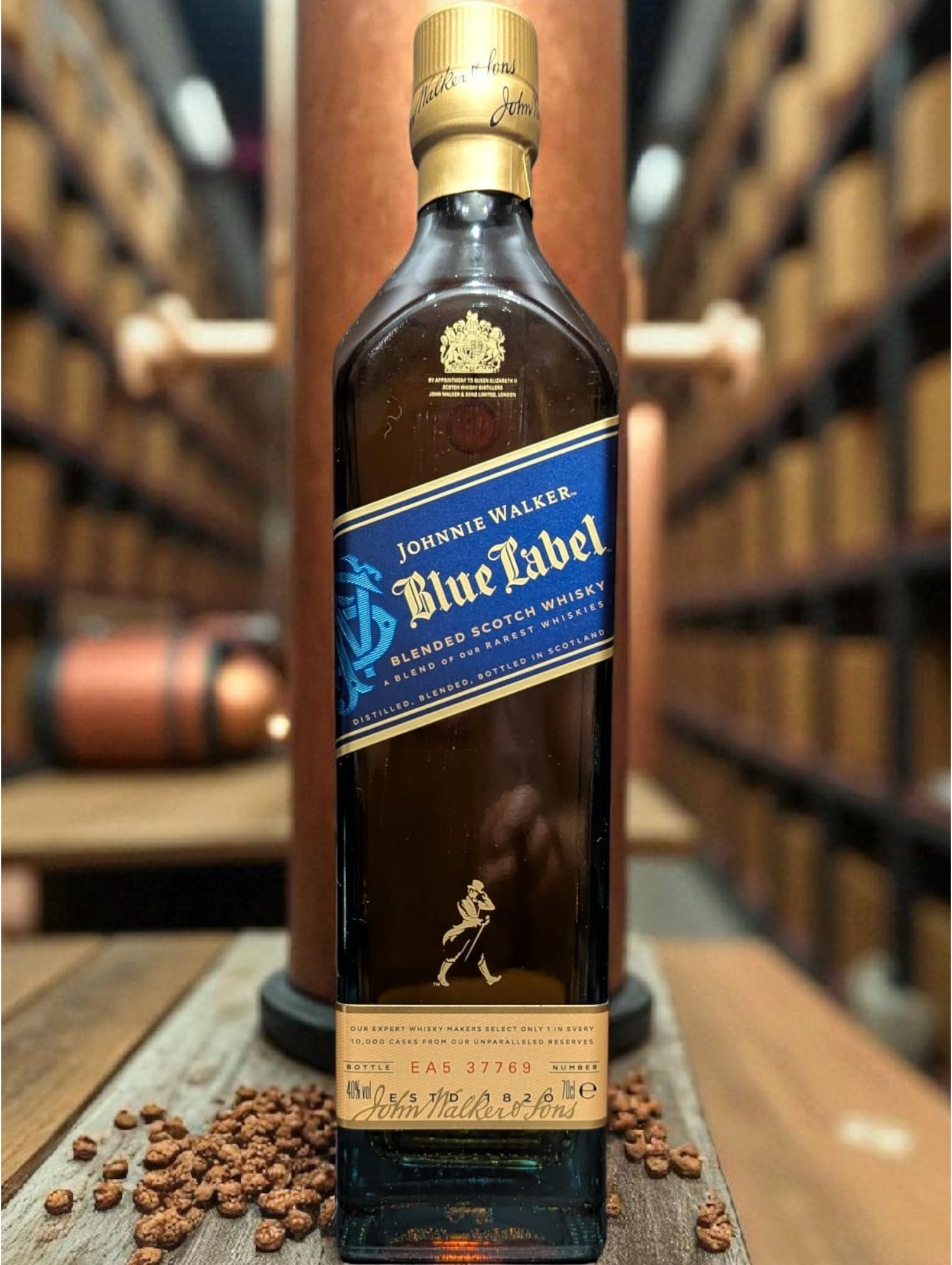 Johnnie Walker Blue Label Flasche 0,7L - Premium Blended Scotch Whisky