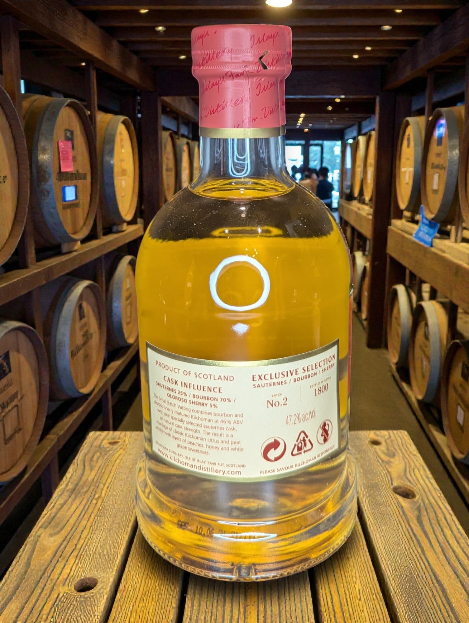 Kilchoman Small Batch No. 2 Single Malt Whisky Flasche 0,7L