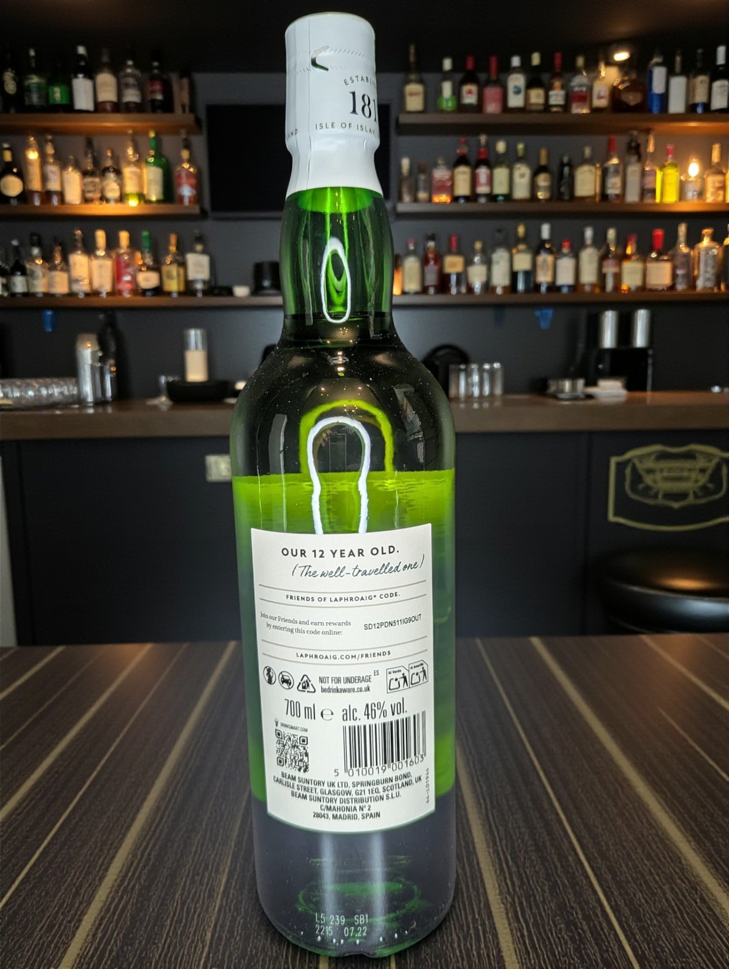 Laphroaig 12 Years Single Malt Whisky Flasche 0,7L 48% Vol
