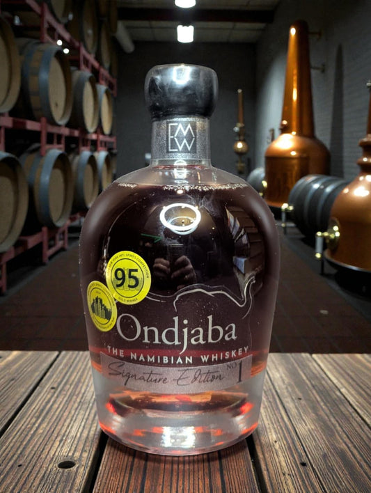 Ondjaba Signature Edition #1 Namibischer Single Malt Whisky Flasche 0,7L
