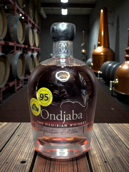 Ondjaba Signature Edition #1 Namibischer Single Malt Whisky Flasche 0,7L