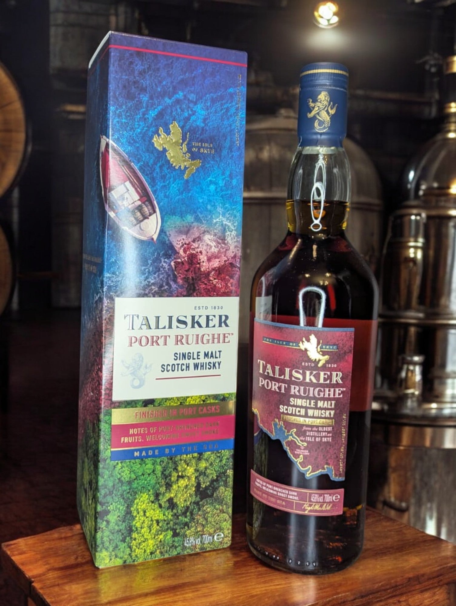 Talisker Port Ruighe Flasche - Isle of Skye Single Malt Whisky Port Cask Finish