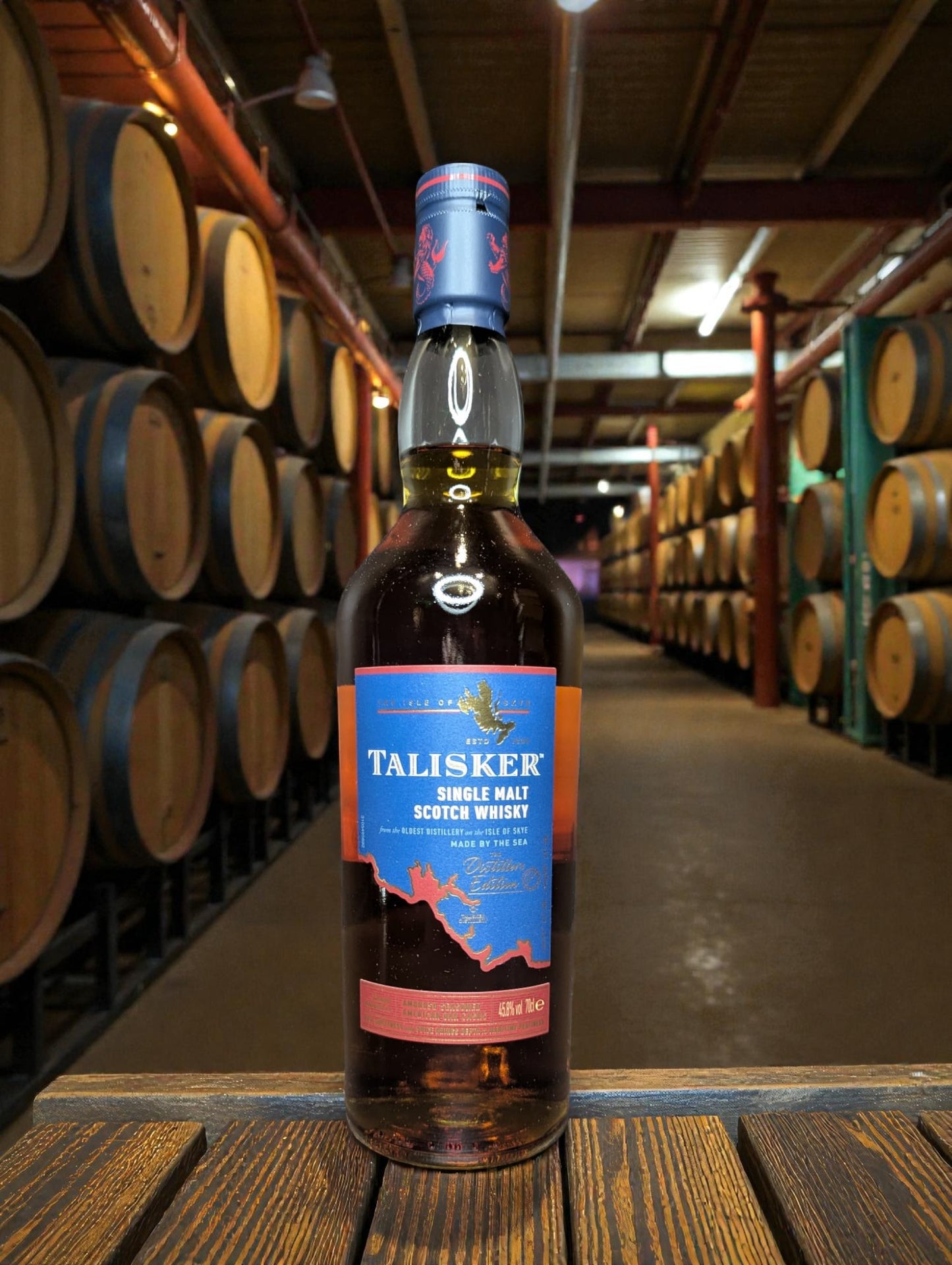 Talisker Distillers Edition 2022 Isle of Skye Single Malt Whisky Flasche 0,7L mit Amoroso Sherry Finish
