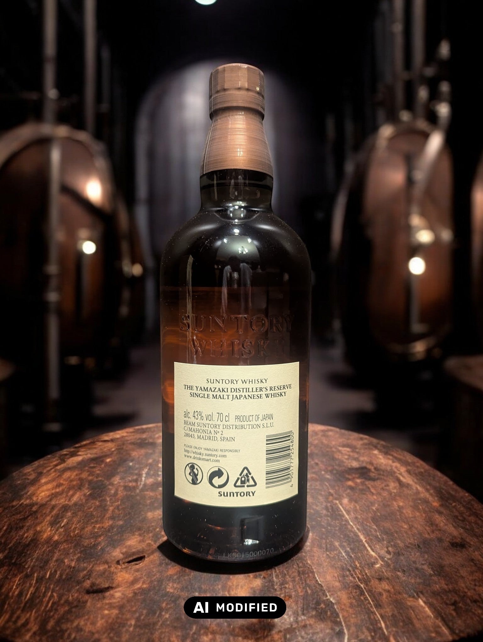 Suntory Yamazaki Distiller's Reserve Flasche 0,7L - Japanischer Single Malt Whisky