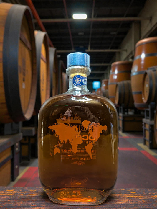 Jefferson's Ocean Aged at Sea Bourbon Flasche Rückseite