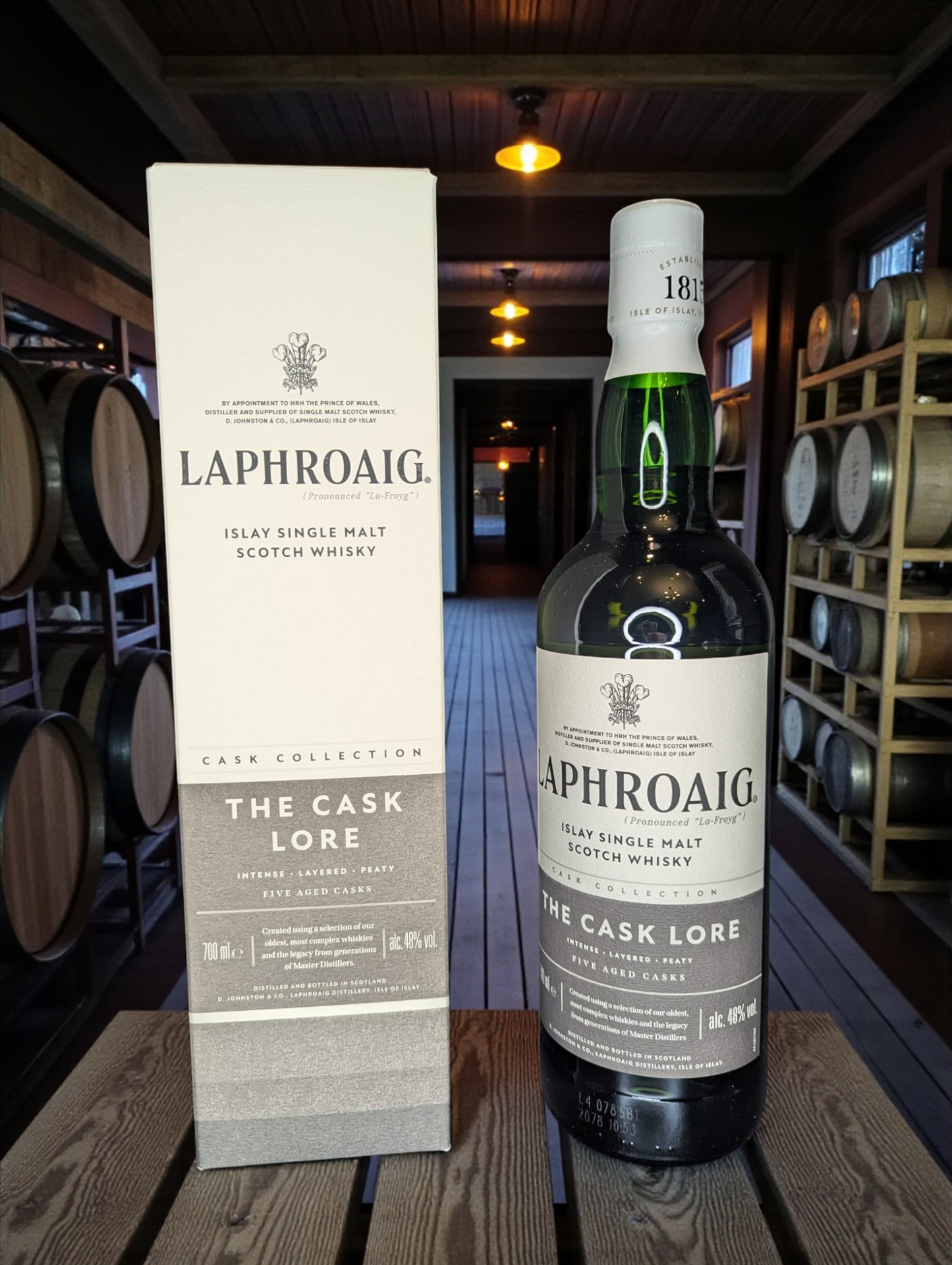 Laphroaig - The Cask Lore - Islay Single Malt - 0.7L