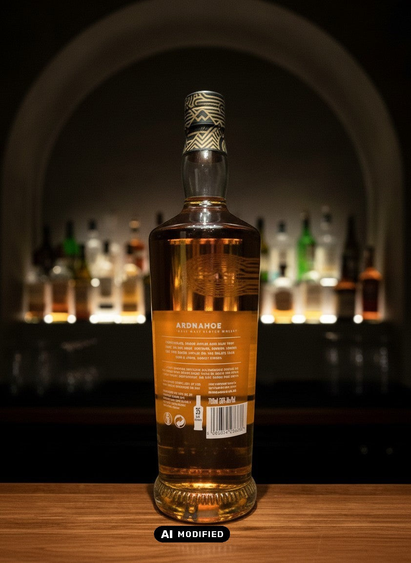 Whiskyquartier Ardnahoe 5 Years Old Inaugural Release Single Malt Scotch Whisky 0.7L mit Torfrauch und maritimen Noten