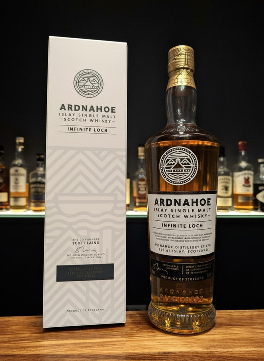 Whiskyquartier Ardnahoe Infinite Loch Islay Single Malt Scotch Whisky 0.7L Flasche und Karton