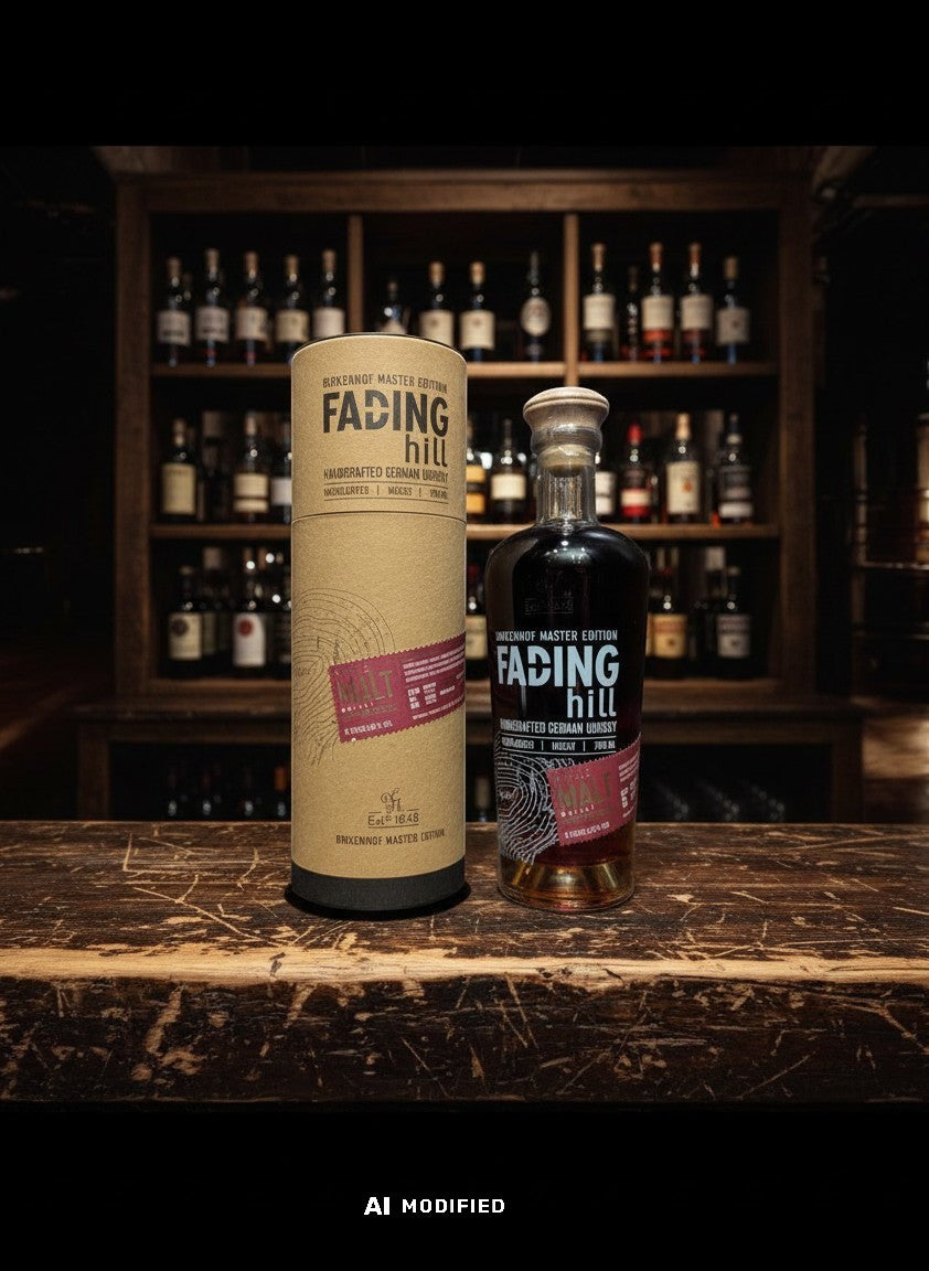 Birkenhof Fading Hill Warehouse Selection Single Malt German Whisky 700ml mit Holzkorken