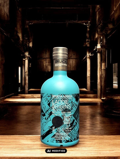 Whiskyquartier Bruichladdich Laddie Origins Fèis Ìle 2021, limitierte Abfüllung, ungetorfter Single Malt, 0,7L, 56,3% vol.