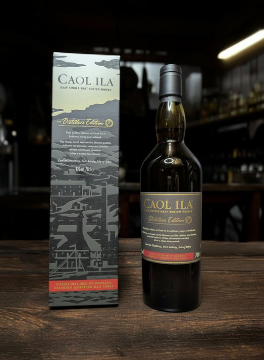 Caol Ila Distillers Edition 2022 Single Malt Scotch Whisky, doppelt gereift in Moscatel-Fässern, 0,7L