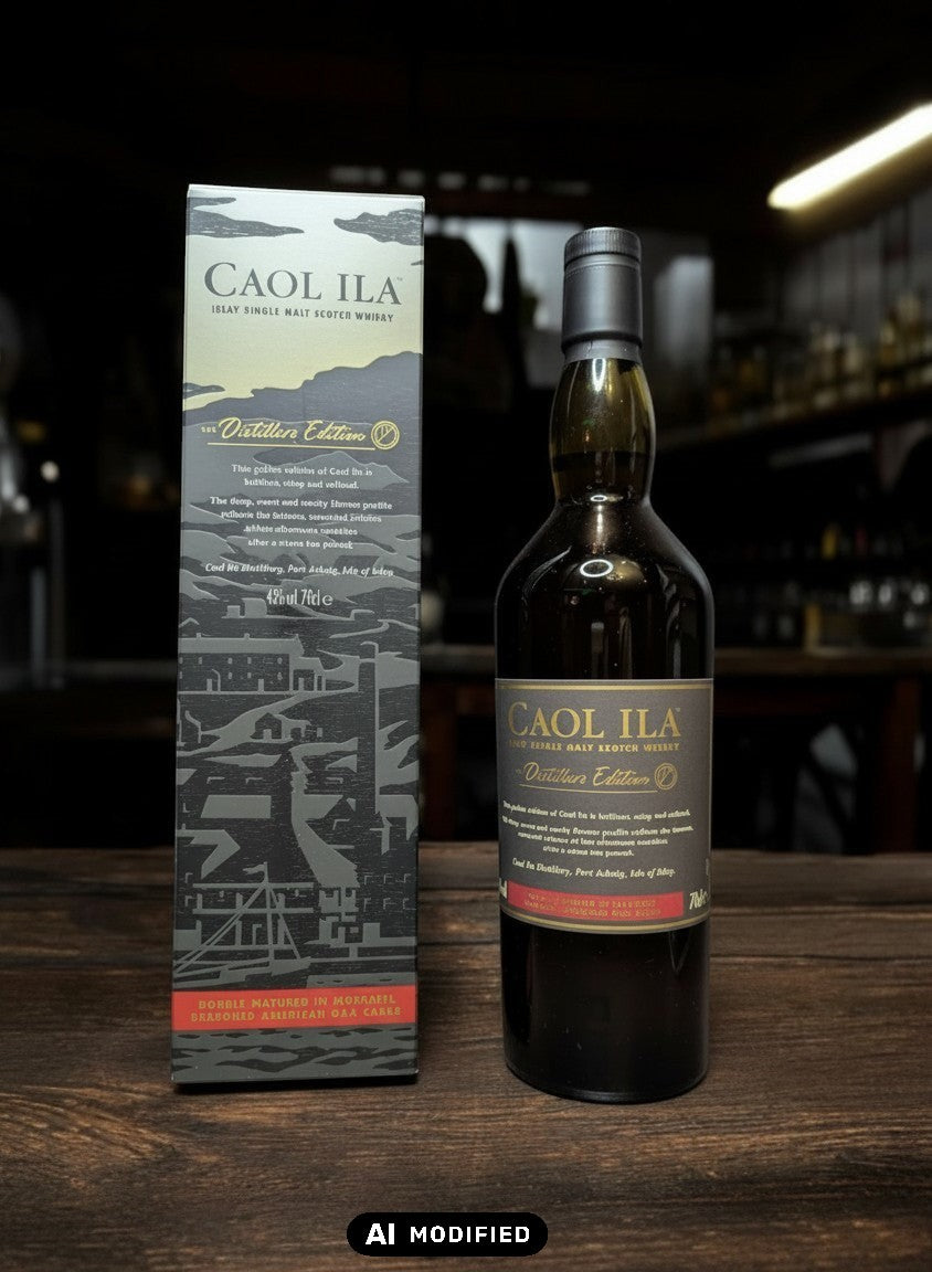 Caol Ila Distillers Edition 2022 Single Malt Scotch Whisky, doppelt gereift in Moscatel-Fässern, 0,7L