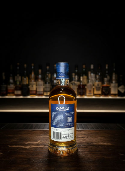 Whiskyquartier Dingle 10 Jahre Single Malt Irish Whiskey in Bourbon, Port & PX Sherry Cask, 0.7L, goldfarben