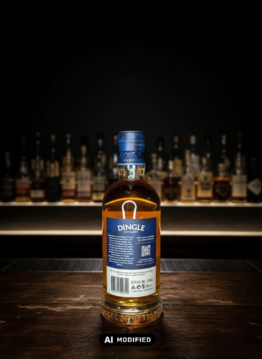 Whiskyquartier Dingle 10 Jahre Single Malt Irish Whiskey in Bourbon, Port & PX Sherry Cask, 0.7L, goldfarben