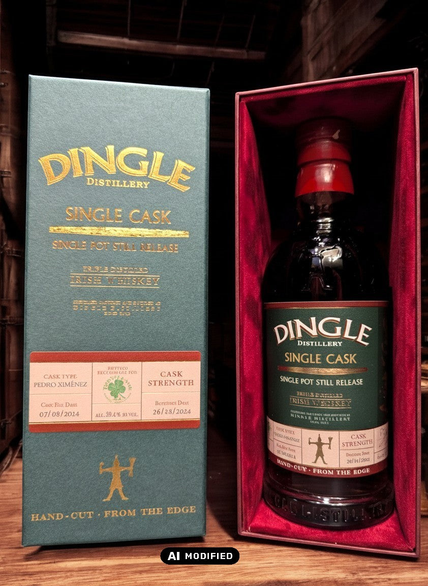 Whiskyquartier Dingle Single Cask The Village 2025, 10 Jahre, Pedro Ximenez Fass, limitierte Edition 218/293