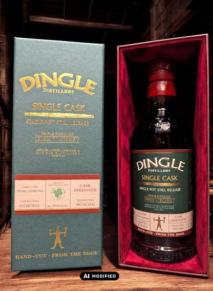 Whiskyquartier Dingle Single Cask The Village 2025, 10 Jahre, Pedro Ximenez Fass, limitierte Edition 218/293