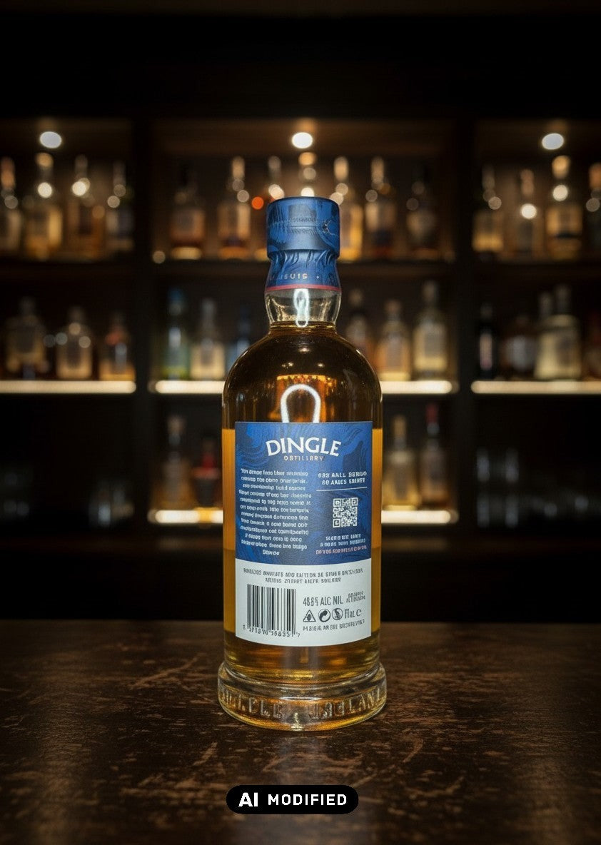 Whiskyquartier Dingle Single Malt Irish Whiskey 0,7L Flasche mit Bourbon, Oloroso Sherry & PX Sherry Fassreifung