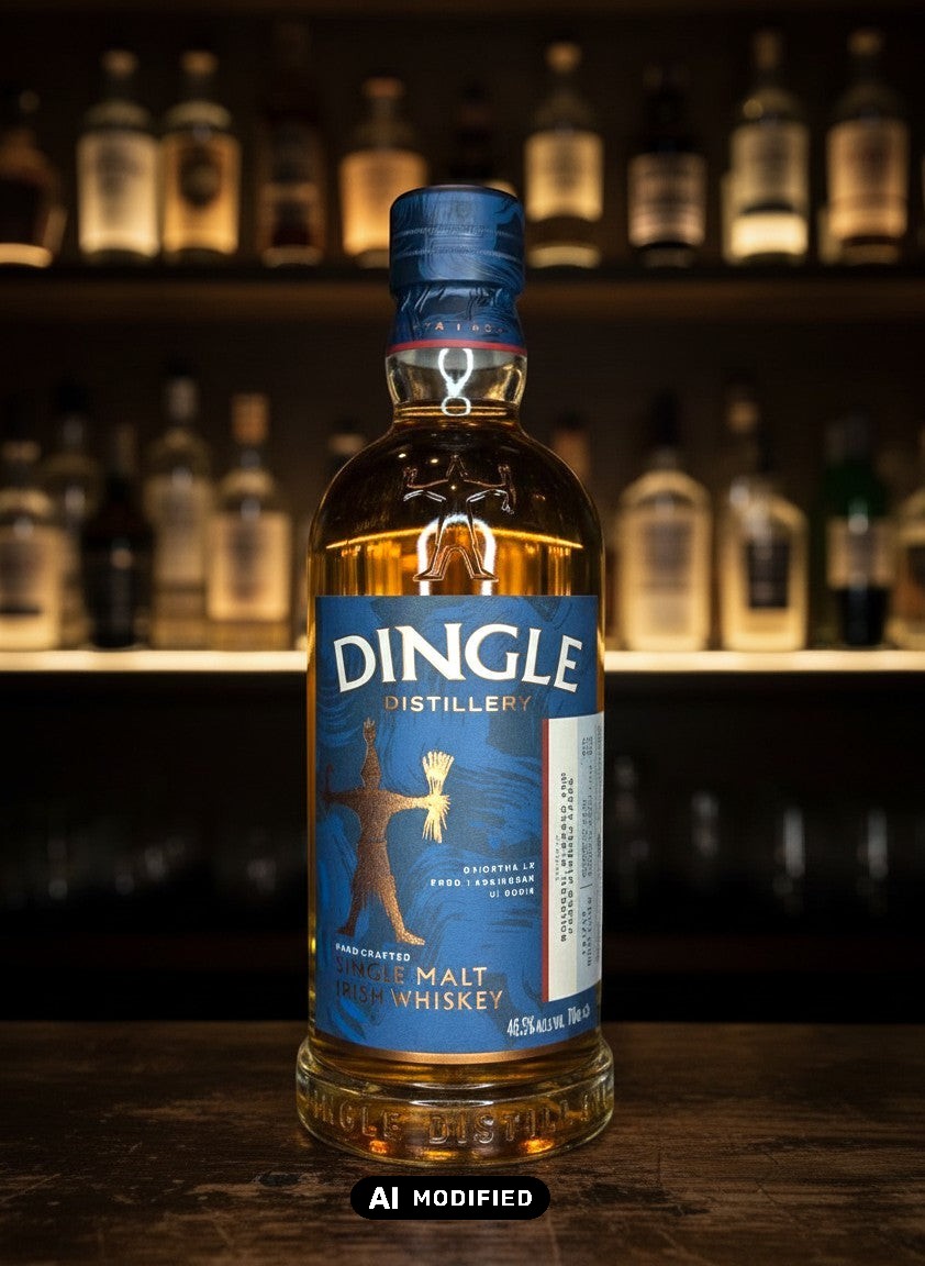 Whiskyquartier Dingle Single Malt Irish Whiskey 0,7L Flasche mit Bourbon, Oloroso & PX Sherry Fässern