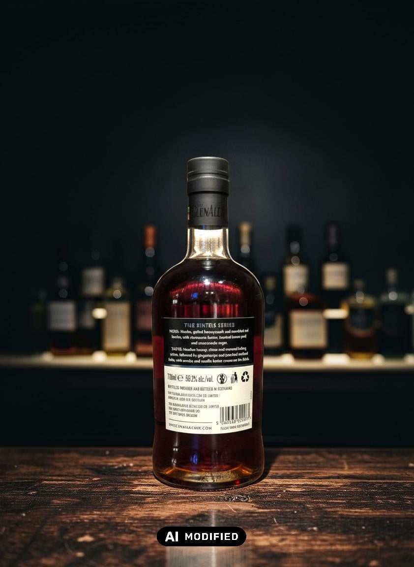 GlenAllachie Sinteis Series Part II Single Malt Scotch Whisky 700ml, 58.2% Vol. Virgin Oak & Oloroso Casks