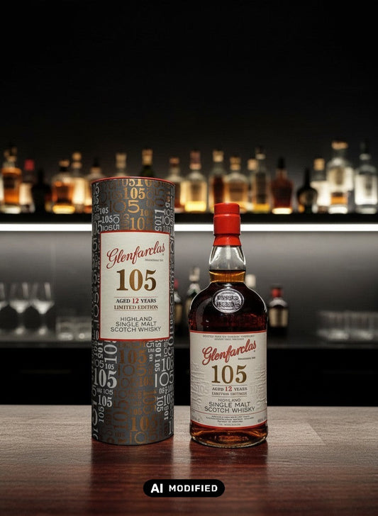 Glenfarclas 105 Aged 12 Years Limited Edition Highland Single Malt Scotch Whisky in Oloroso Sherry Casks