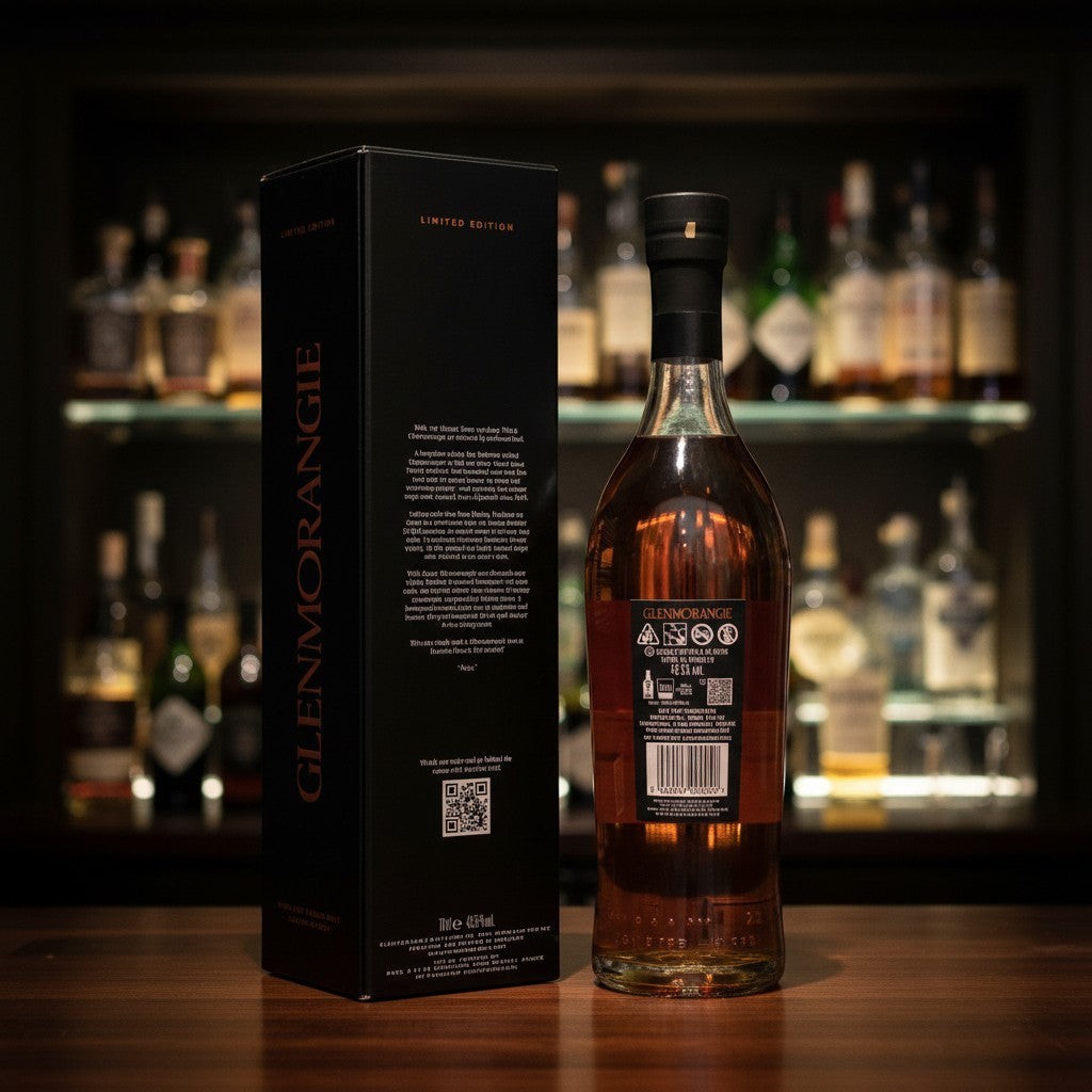 Glenmorangie Harrison Ford Limited Edition Single Malt Scotch Whisky, 0.7L, 46.5% Vol. in Toasted Portuguese Red Wine Cask