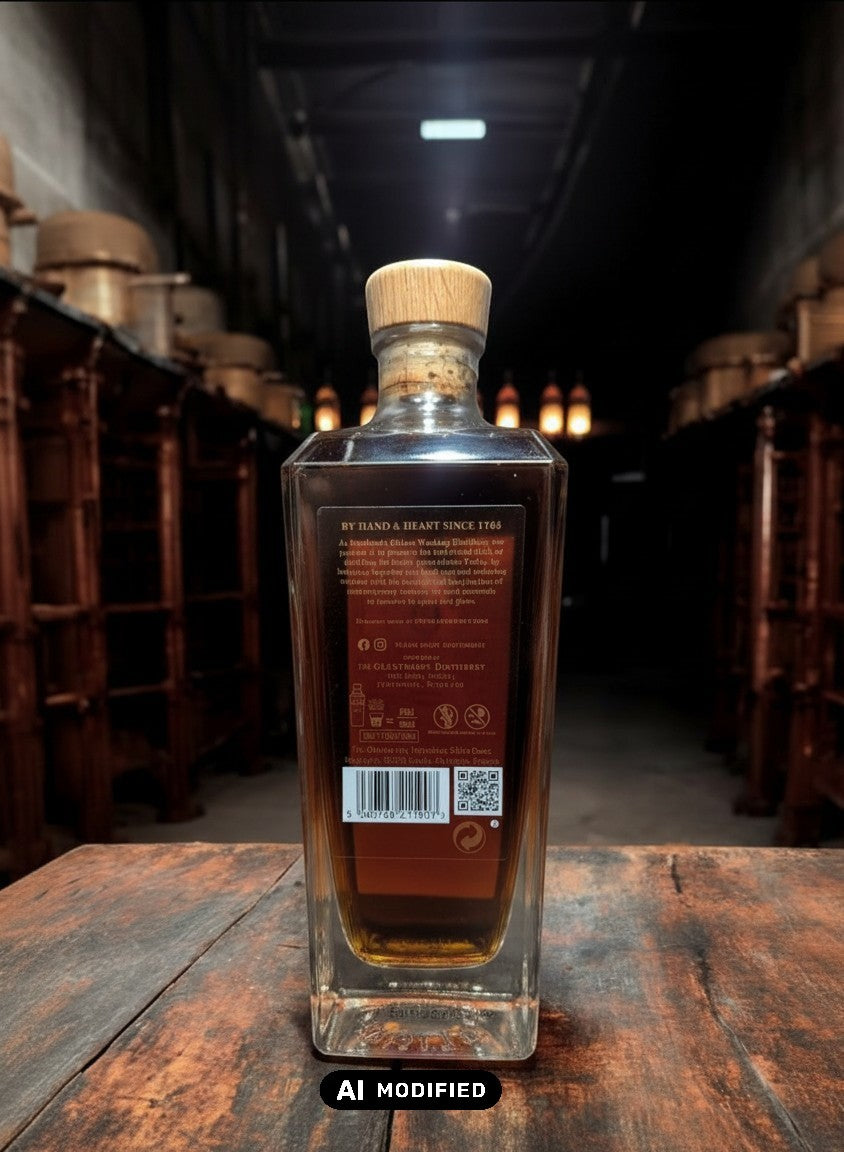 Glenturret 15 Years 2025 Highland Single Malt Scotch Whisky 0.7L in Glasflasche mit Holzkorken