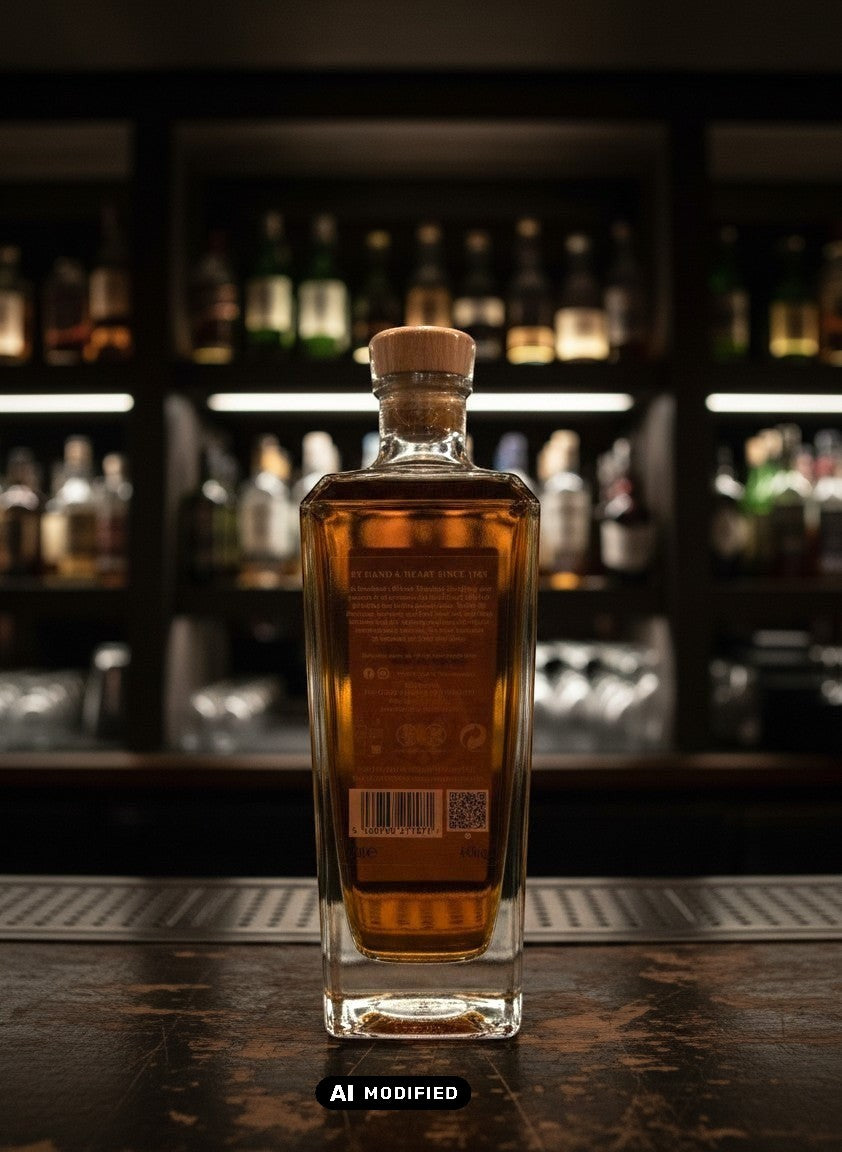 Glenturret Triple Wood Single Malt Scotch Whisky 2024 Edition 0.7L in Glasflasche mit Holzkorken