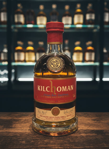 Whiskyquartier Kilchoman Small Batch No. 2 Islay Single Malt Scotch Whisky, 0.7L, Fassstärke, ungefiltert, natürliche Farbe, Bourbon, Sherry & Madeira Fässer