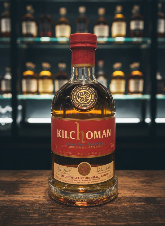 Whiskyquartier Kilchoman Small Batch No. 2 Islay Single Malt Scotch Whisky, 0.7L, Fassstärke, ungefiltert, natürliche Farbe, Bourbon, Sherry & Madeira Fässer