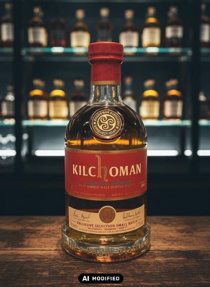 Whiskyquartier Kilchoman Small Batch No. 2 Islay Single Malt Scotch Whisky, 0.7L, Fassstärke, ungefiltert, natürliche Farbe, Bourbon, Sherry & Madeira Fässer