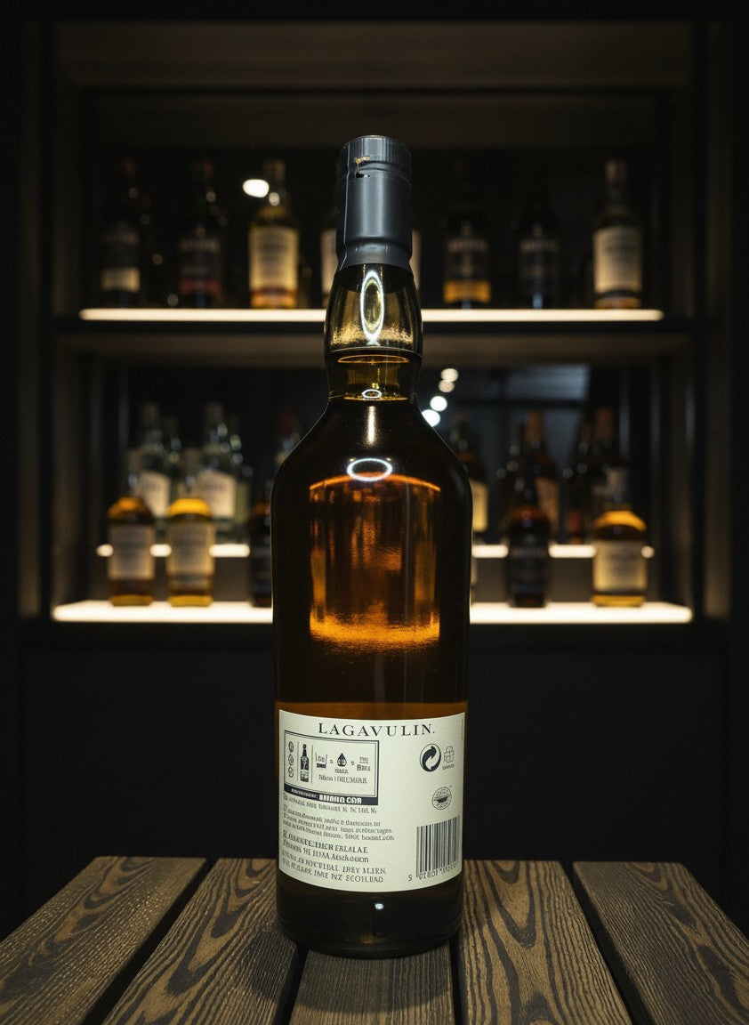 Lagavulin 8 Jahre Islay Single Malt Scotch Whisky in dunkler Flasche, 0,7L, 48% Vol. von Whiskyquartier