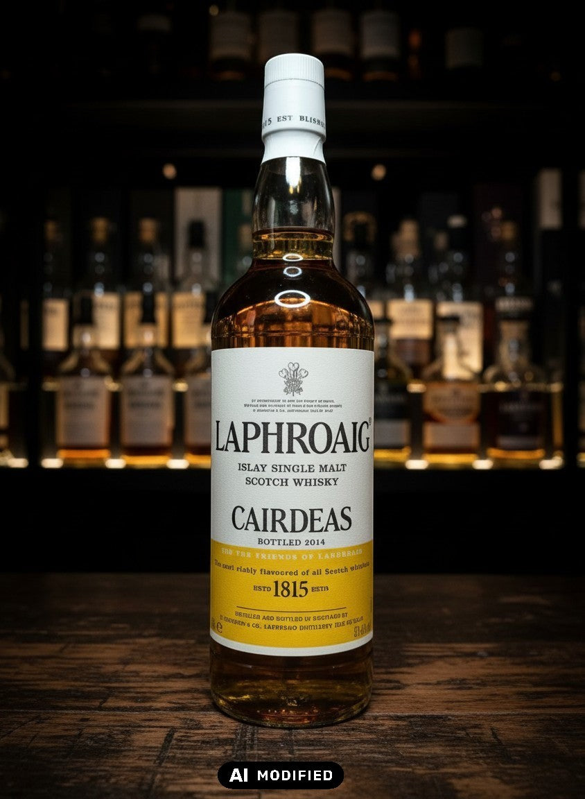 Whiskyquartier Laphroaig Càirdeas 2014 Feis Ile Edition, 0.7L, 51.4% Vol. Single Malt Scotch Whisky in Amontillado Sherry Cask.